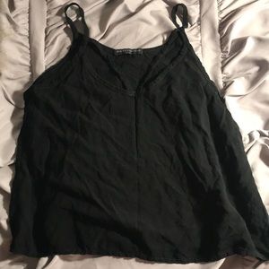 Black tank top